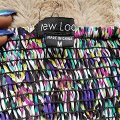 NEW LOOK MULTICOLOR DRESS…SIZE M