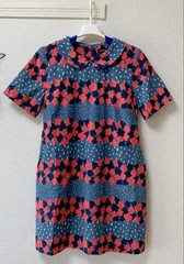 Marimekko Dress Size 36 Floral Print Length 31.4 inches