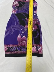 Cache Vintage 90s Y2K New With Tags Floral Bodycon Dress Size 6 (k)
