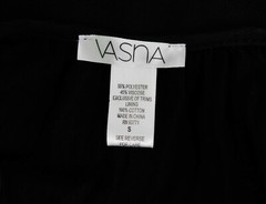 Vasha Women&rsquo;s Dress, Size S, Black, 55% Polyester, 45% Viscose