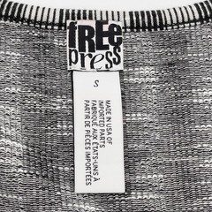 Free Press Striped Tank Dress Womens Small Stretch Coastal Clean Girl Leisure
