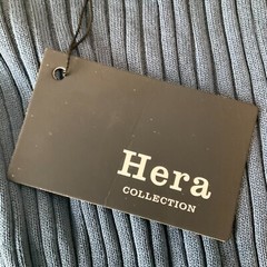 Hera Collection Long Sleeve Bodycon Dress Womens Size S Long Blue Ribbed Stretch