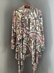 Moschino Designer Women’s 100% Silk Dress Made in Italy IT 46 / US 12 / UK 1