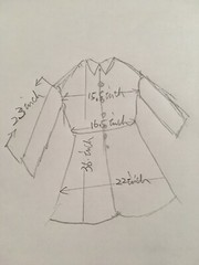 Women’s Allison Brittney Denim Shirt Dress 3/4 Sleeve Roll Cuff Size L