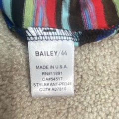 Anthropologie Bailey/44 Petite XS P Multicolor Striped Ruched Bodycon Midi Dress