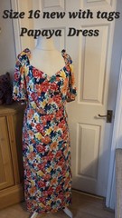 SIZE 16 papaya NEW WITH TAGS Dress