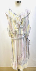 NWT LAUREN CONRAD Women Sleeveless Pullover V-Neck Lined Dress Plus Size 4X