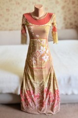 Save The Queen Платье макси Enchanting Vintage Garden Window из сетчатой ткани