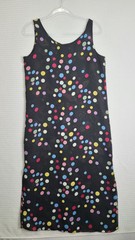 Whimsical Reversible Semi-Sheer Shift Dress Casual Lightweight Unbranded Est Med