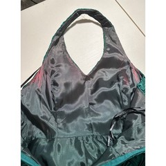 Nightway Collections Gown Women Green Backless Halter Vest A-Line Skirt