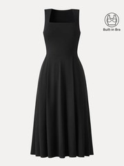 OGL, The Anytime Little Black Bra Dress with Pockets
