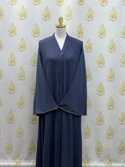 Abaya with Cloche Cut: Luxurious Elegance and Timeless Style