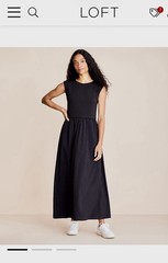 Loft Lou and Grey Black XXL Dress