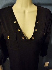Michael Kors Black Long Sleeve Dress