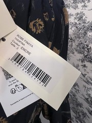 BA SH NWT Women’s Long Maxi Dress Navy Floral Brand New Tags Attached
