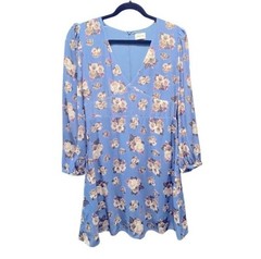 Aritzia Sunday Best Grayson V-neck Floral Mini Dress- Size 6