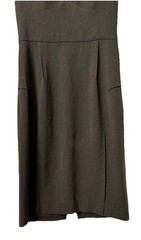 NWT W118 Walter Baker Womens Brown Phoebe Lined Zipped Back Dress Size Small