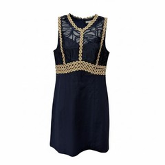 Lilly Pulitzer Leigh Stretch Shift Dress True Navy XS Or Small See Measurements