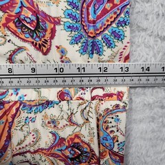S.Oliver Dress Womens 6 Small Paisley Racerback Blouson Mini Jersey Knit Cover