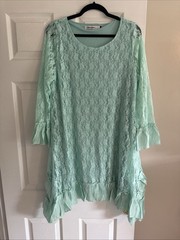 Origami Large Turquoise Dress