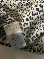 80s Y2K Punk Leopard Mini Button Up Dress Retro Motel Grunge Travel Pinup