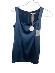 Orana Mini Dress in Blue slip dress MORE TO COME size medium revolve best seller