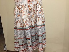 Sheilay Dress, Small, Button-down Sleeveless V-neck stand-up-collar NWT