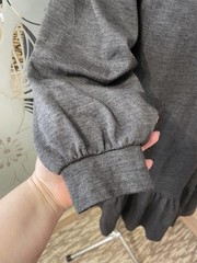 Women Gestuz Dress Grey Wool 38 #86GQ