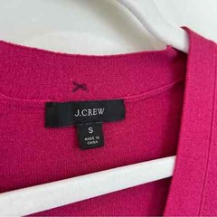 J. CREW A-Line Merino Wool Sweater Dress Women’s Size Small 2021 Magenta