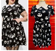 Torrid Size 0 (size 12) Disney Nightmare Before Christmas Jack Skellington Dress
