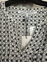 Collective Concepts Raya shirt Dress Cream And navy Women’s Large.