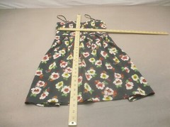 American Eagle Size 6 Womens Floral Ruched Back Stretch Cami Short Sundress 143