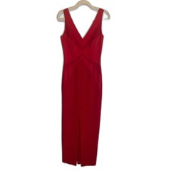Andrea Polizzi for Rex Lester – Stunning Evening V-Neck Gown Dress – size 6