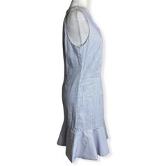VERTIGO Paris NWT $195 Dress Hello Spring Naomi Blue Striped V-Neck Women&rsquo;s Sz S