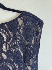 Club Monaco 10 Black Lace Sheath Dress Lined Style 00200506