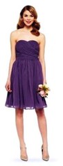 Tevolio Chiffon Strapless Bridesmaid Dress Wedding 2
