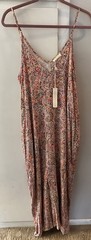 Lovestitch Dress Sz M/L NWT Colorful Paisley Boho Print