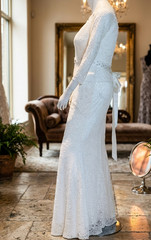 Women&rsquo;s Elegant Mermaid Bridal Wedding Dresses Sz XL White