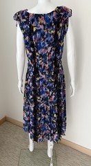 Jason Wu Collection Multi-Color Floral Midi Dress, 8