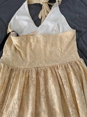 Anthropologie Dress XL – Extro&Vert Mila Halter Midi Dress