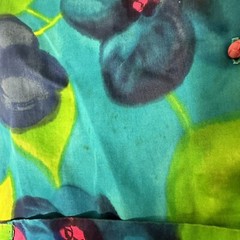 Vtg 60&rsquo;s Aikane Fashions Hawaii Cocktail Shift Dress Mandarin Floral Aloha Sz S