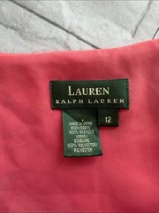 Y2K LAUREN RALPH LAUREN 100% silk floral wrap maxi dress size 12