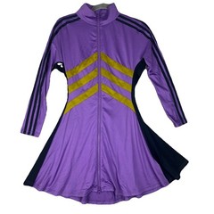 ADIDAS ORIGINALS x JEREMY SCOTT Collection 1-Piece Dual Zipper Mini Dress Small