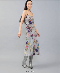 Julia Heuer Lexi Dress Size S 2025SS Maria Pleated Cami
