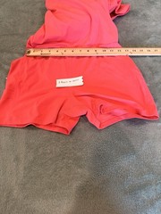 Free People Movement Hot Shot Mini Dress L Neon Pink NWT
