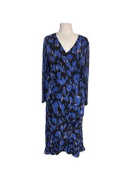 C Wonder by Christian Siriano Tiered Maxi Wrap Dress Women&rsquo;s XL Floral Feminine