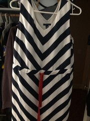 Tommy Hillfiger Striped Dress Large