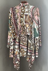 Moschino Designer Women’s 100% Silk Dress Made in Italy IT 46 / US 12 / UK 1