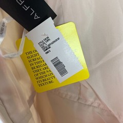 NWT Alfred Sung Dupioni Sleeveless Short Cocktail Dress with Bow Size 2 D626