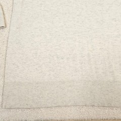 Banana Republic Gray Ribbed Bell Sleeve Merino Wool/Cashmere Blend Dress Size M